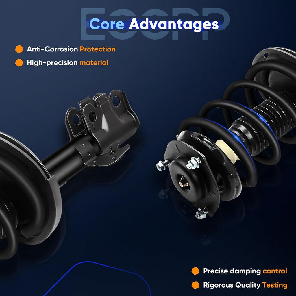 ECCPP Front Complete Struts Spring Assembly Fit for Toyota Camry 2007-2010