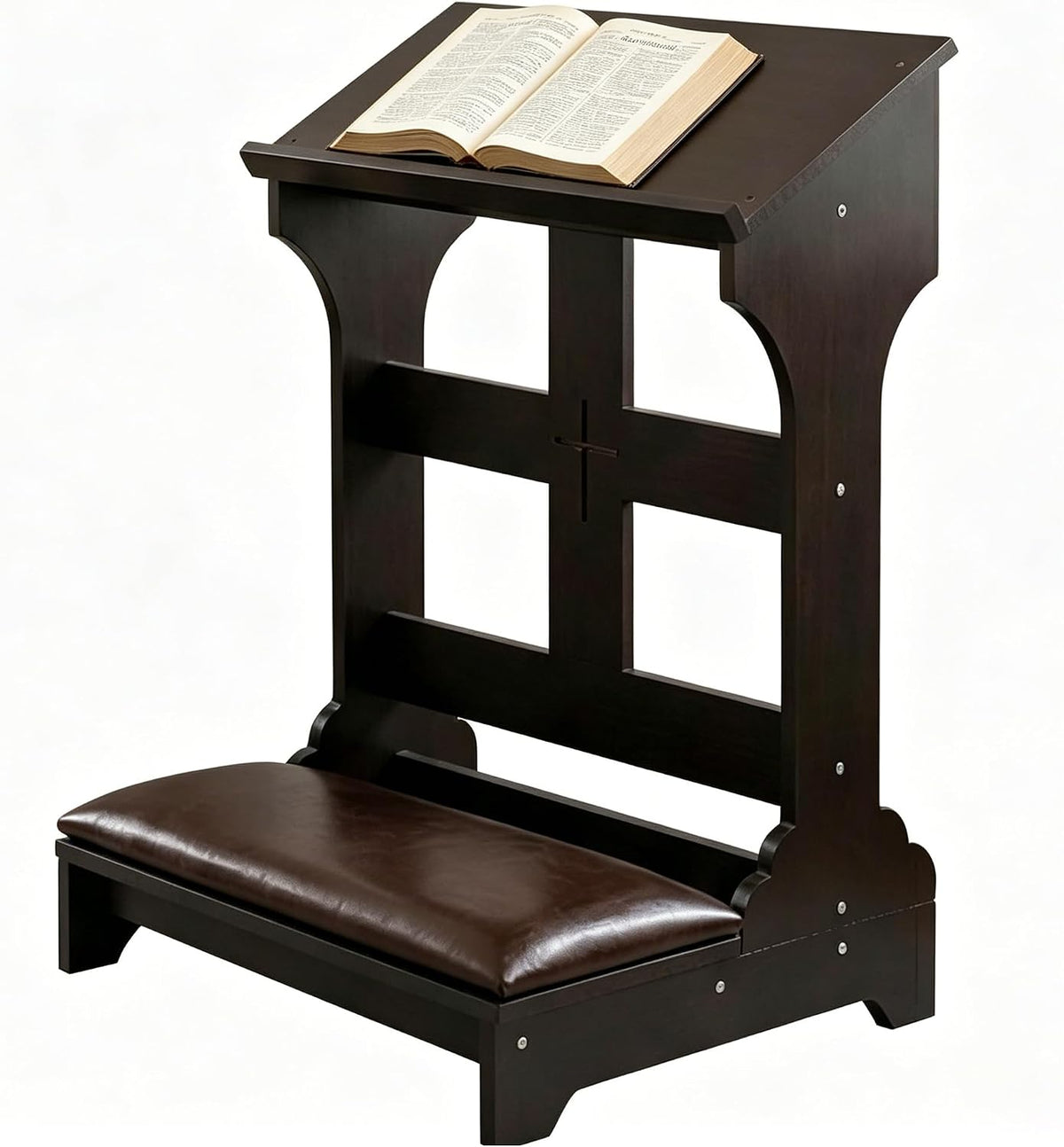 Prayer Kneeler Bench Wooden Prayer Bench for Kneeler Prayer Wooden Church Prayer Chair Prayer Bench Stool Padded