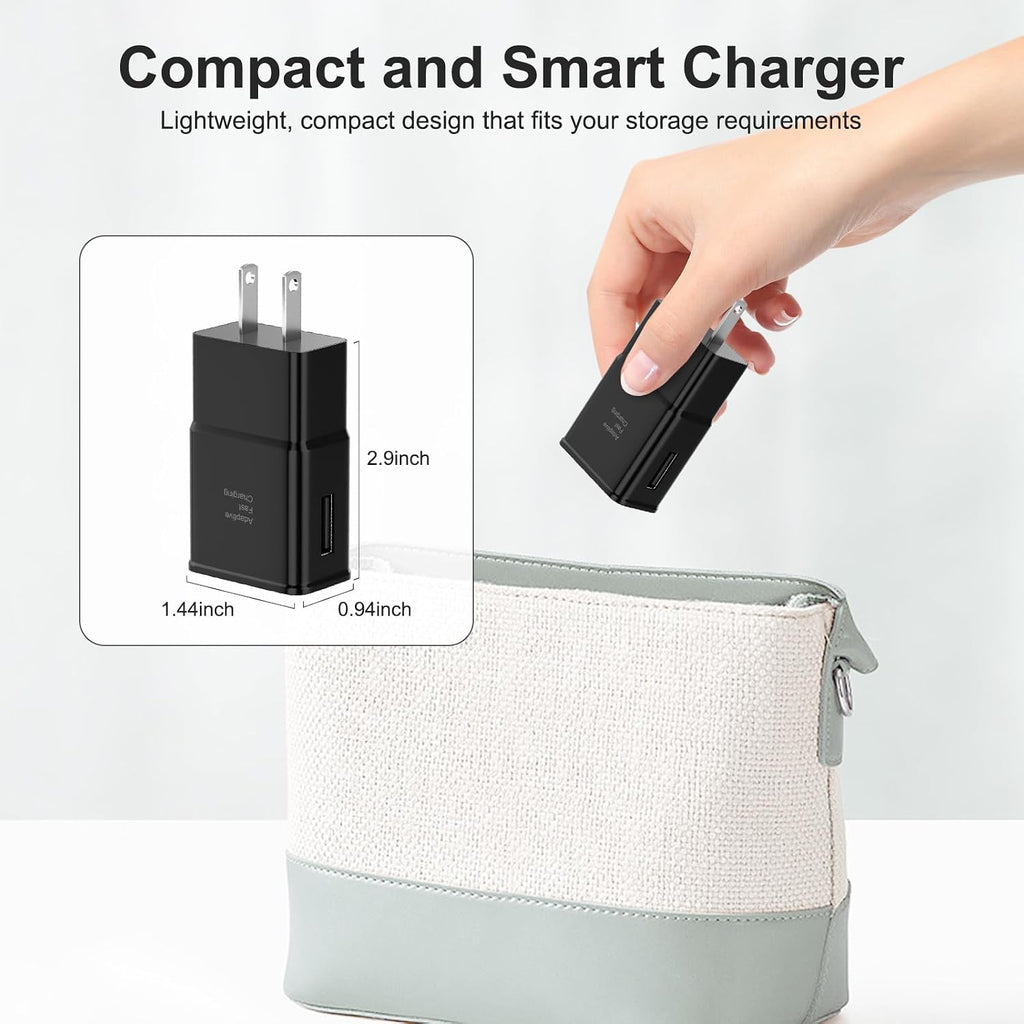 Samsung Adaptive Fast Charging USB Wall Charger Adapter for Samsung Galaxy S26/S26 Ultra/S26+/S25