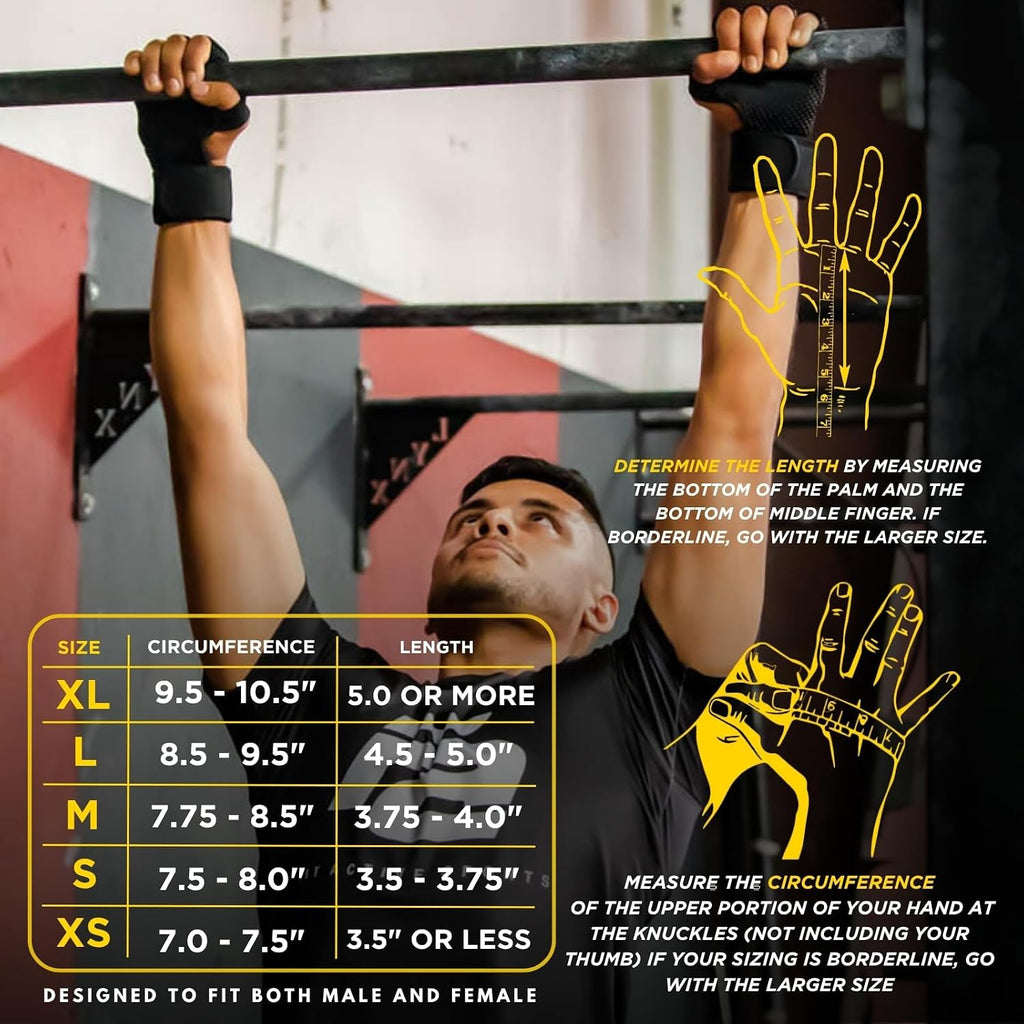 New Ventilated Weight Lifting Workout Gloves with Built-in Wrist Wraps for Men and Women - Great for Gym Fitness