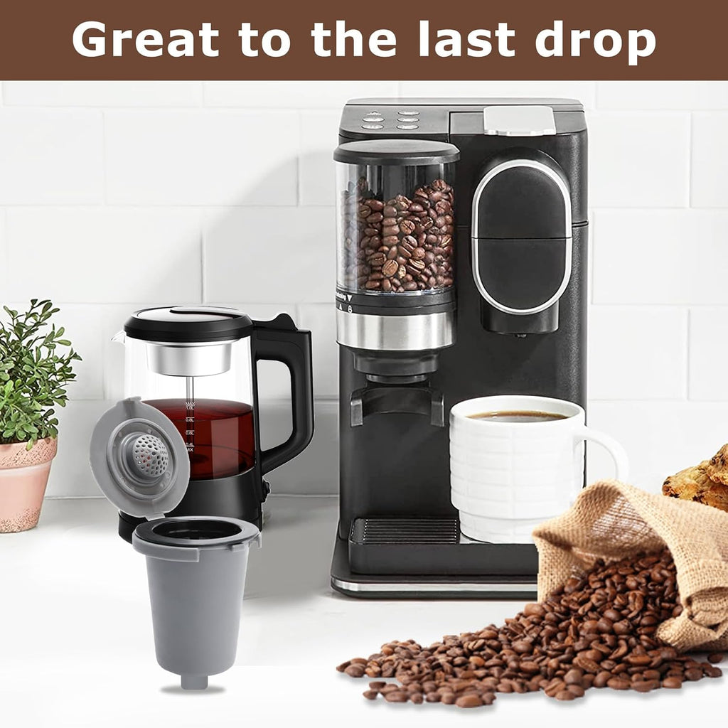 KEEPOW Reusable Filter Cup for Coffee Maker Filter Replacement Parts