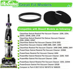 Anewise Filter and Belt Replacement for Bissell 2258 2492 2252 2254 2489