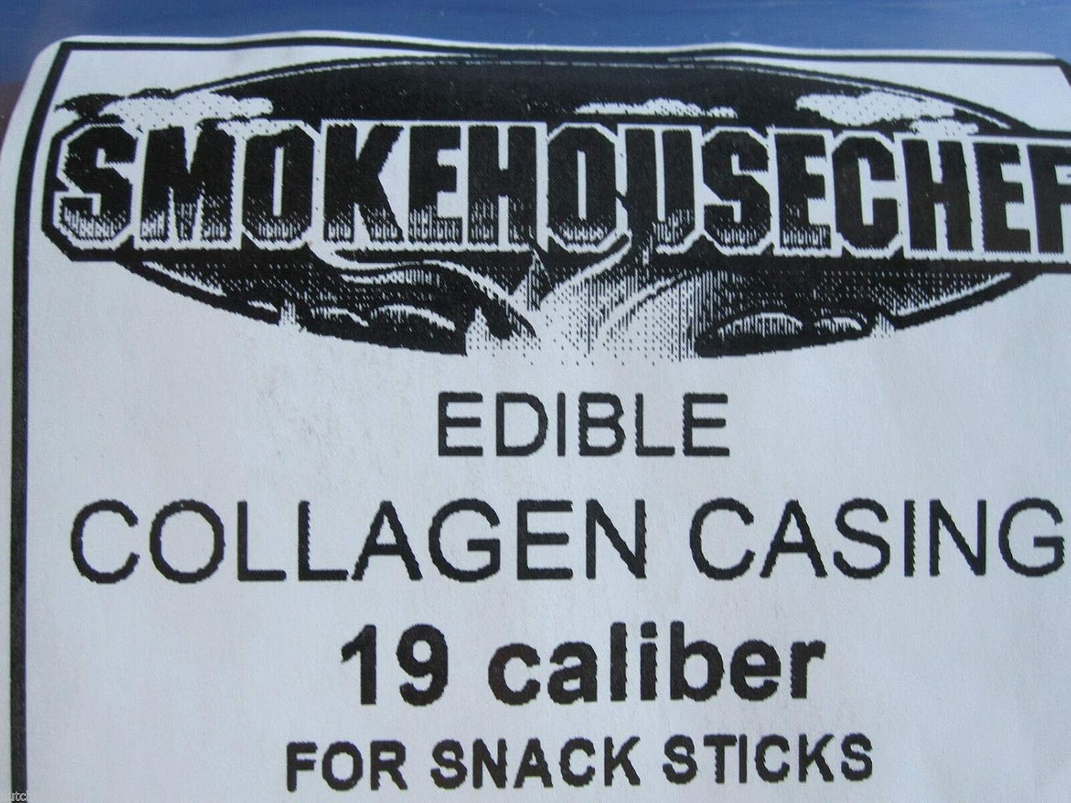 19 mm SLIM Collagen Snack Stick CASINGS for 23 lbs of Edible Slim Jims Pepperoni sausage