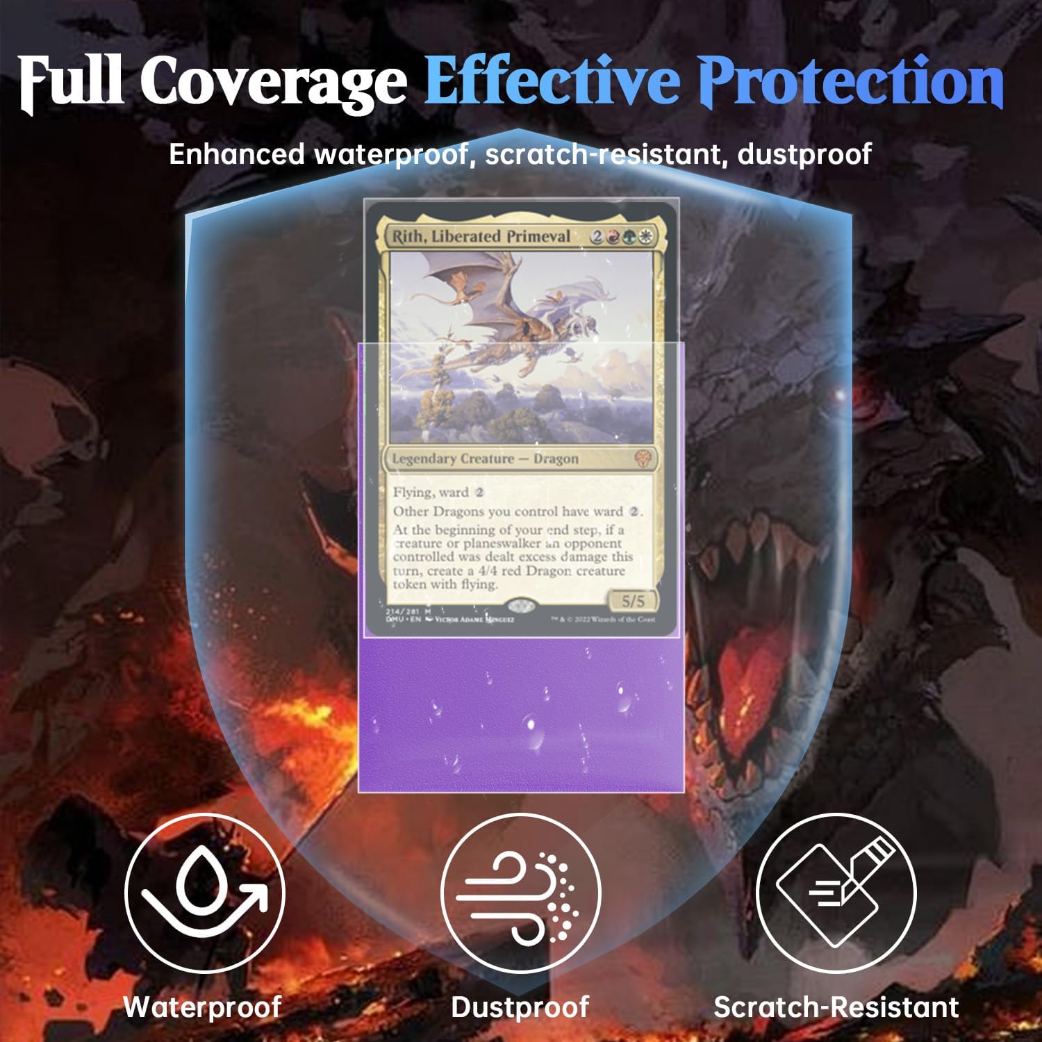 1200ct Perfect Fit Sleeves, Perfect Fit Card Sleeves, Inner Sleeve for MTG | Exact Fits Sleeve for Double-Sleeving