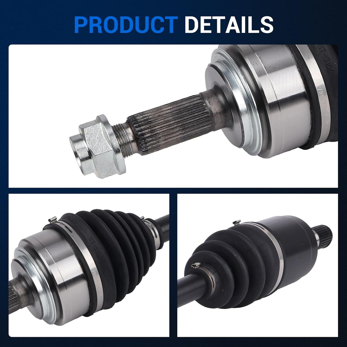 Autoround 664221 Front CV Axle Fits Honda Accord 2003-2007 3.0L &