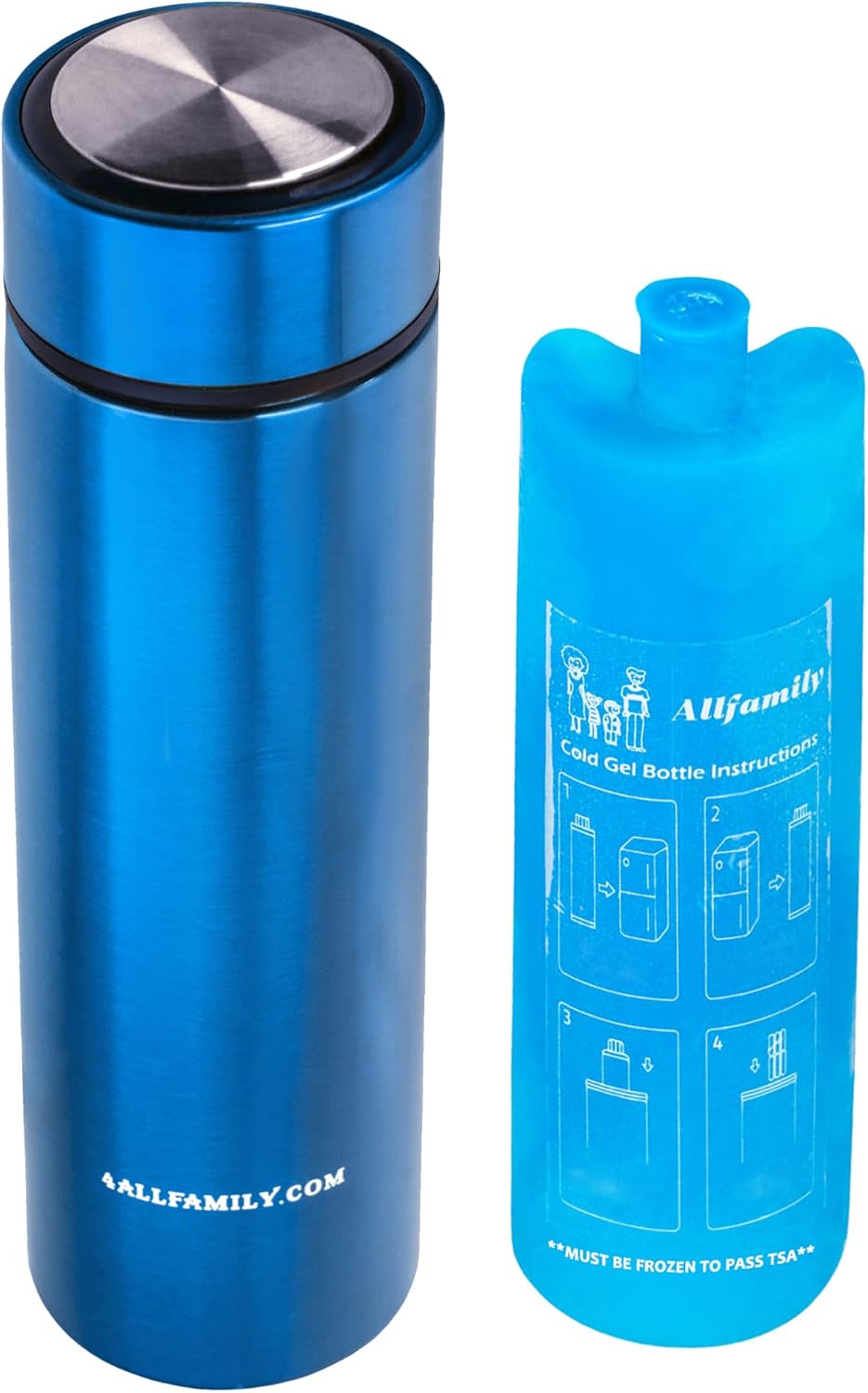Nomad Insulin Travel Case Cooler - TSA Approved - Blue