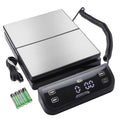 8880 High Accuracy Digital Shipping Scale and Postal Scale, 0.1oz Precision (Stainless Steel with Touch Screen, 150LB)