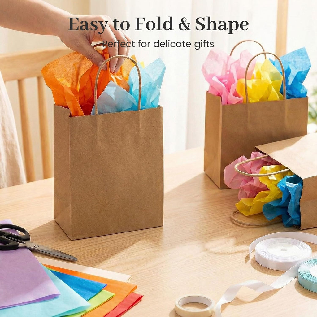 360 Sheets Tissue Paper, 20 Colors, 11.5 X 8 inch