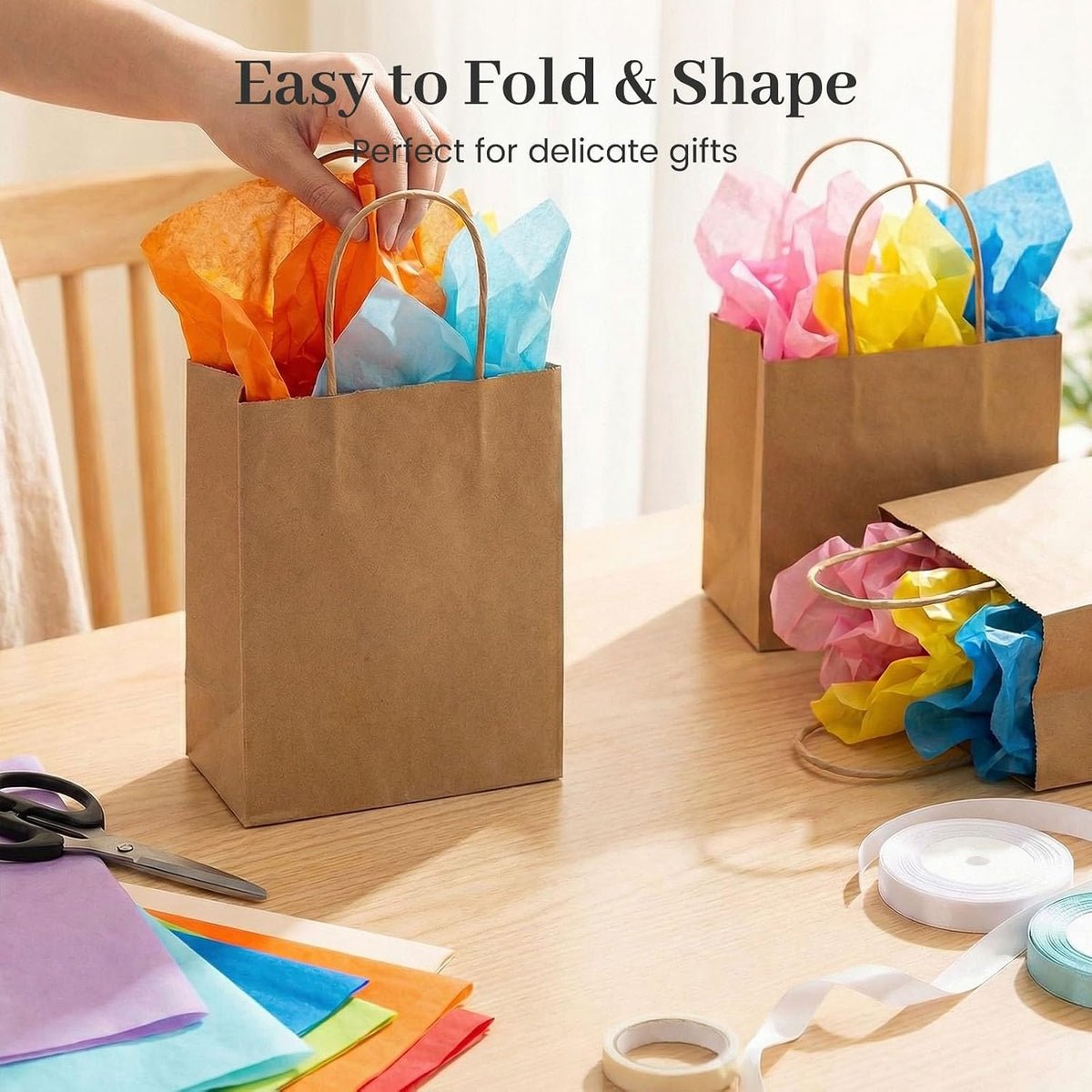 360 Sheets Tissue Paper, 20 Colors, 11.5 X 8 inch