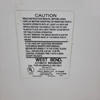 Pan Seal Kit set for West Bend Bread Maker Models 41086 41086Z 41087