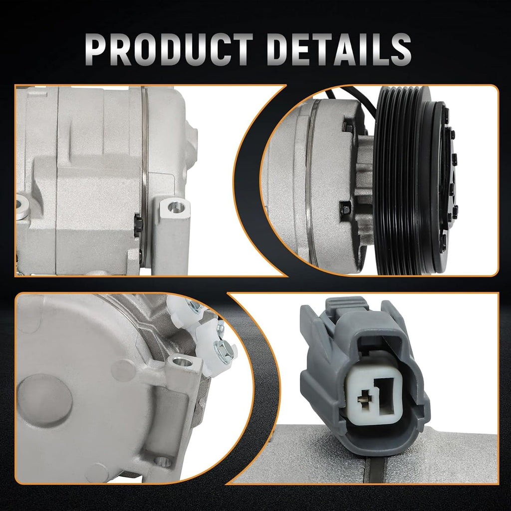 AC Compressor Replacement for MDX TL Accord Odyssey Pilot Ridgeline 2003-2008 CO 10736C 97307 IG307