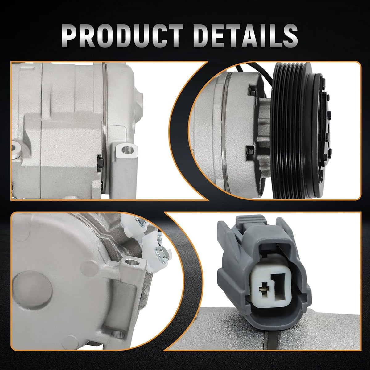 AC Compressor Replacement for MDX TL Accord Odyssey Pilot Ridgeline 2003-2008 CO 10736C 97307 IG307