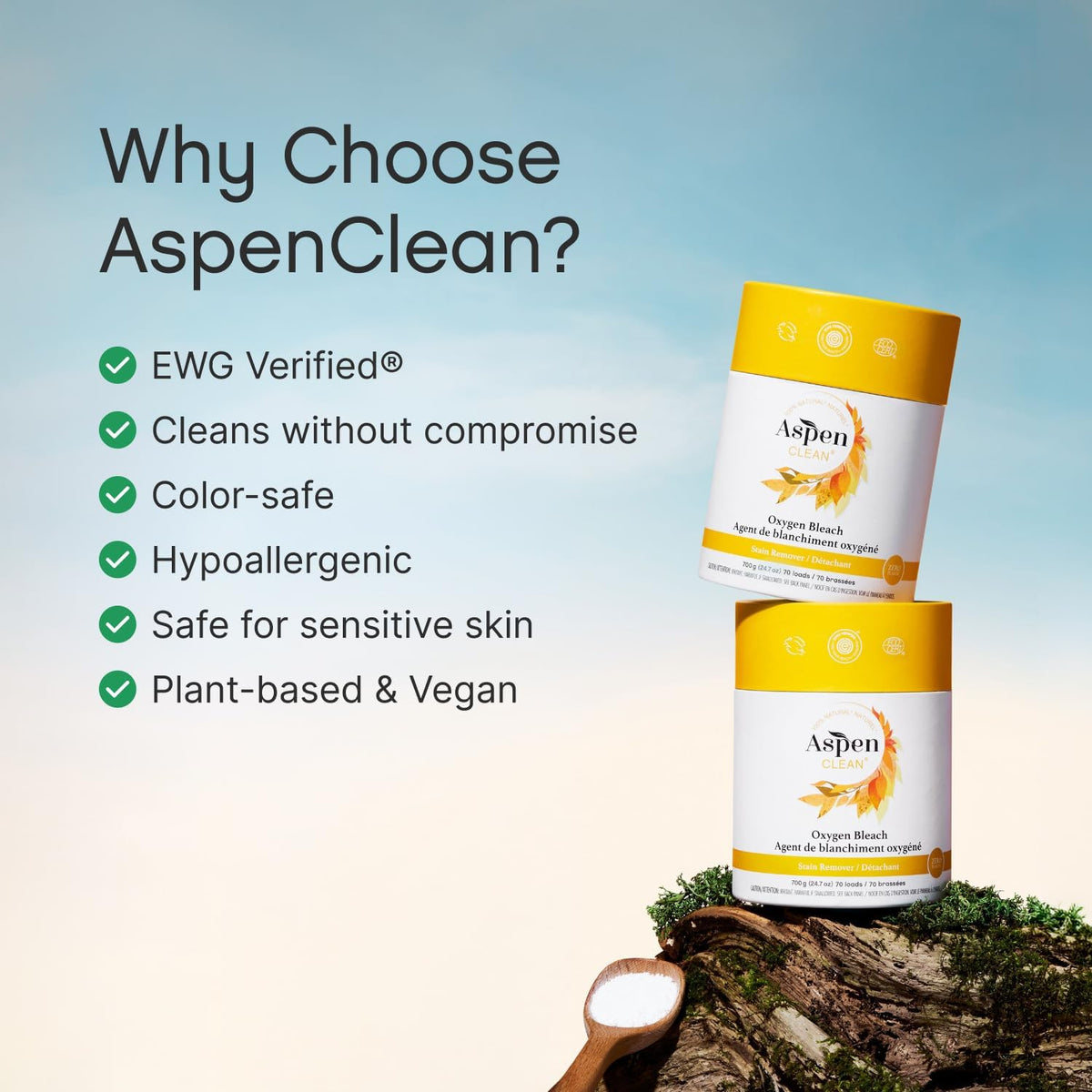 Oxygen Bleach Powder | Unscented | 45 Loads