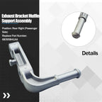 Rear Right Passenger Side Exhaust Bracket Muffler Support Assembly