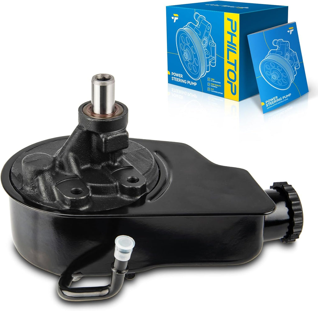PHILTOP 968704 Power Steering Pump for 1999-2006 Silverado 1500 4.8L/5.3L