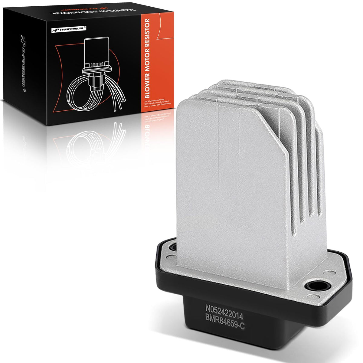 A-Premium Front HVAC Blower Motor Resistor Compatible with Mazda Models