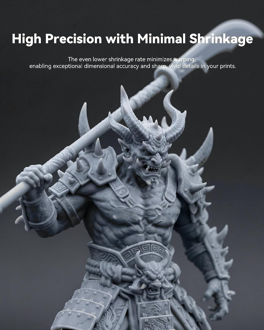 ABS-Like 3D Printer Resin 2.0, Smooth Matte Surface, Perfect for high-Detail Models, 405nm UV Photopolymer Resin