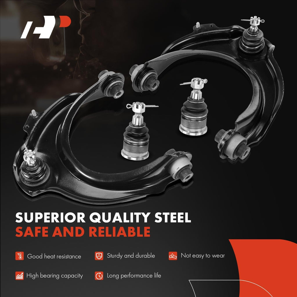 A-Premium 12Pcs Suspension Kit, Upper Lower Control Arm, Lower Ball Joint