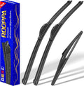 3 wipers Replacement for 2008-2013 Nissan Rogue/2014-2015 Nissan Rogue select, Windshield Wiper Blades Original