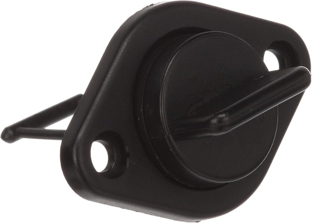 Attwood 17211-3 Drain Plug and Receiver Kit, ¾-Inch Diameter 1-Piece Plug, Threaded Receiver, Molded Black Plastic