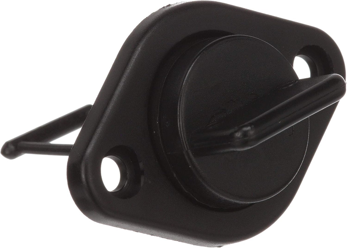 Attwood 17211-3 Drain Plug and Receiver Kit, ¾-Inch Diameter 1-Piece Plug, Threaded Receiver, Molded Black Plastic