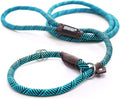 Extremely Durable Dog Rope Leash, Premium Quality Training Slip Lead, Reflective, Thick Heavy Duty, Sturdy, No Pull