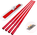 Bull Float Concrete Bull Float Tool Kit 48"x12" Fresno Round End Stainless Steel Board Kit Tool Cement Trowel Tools