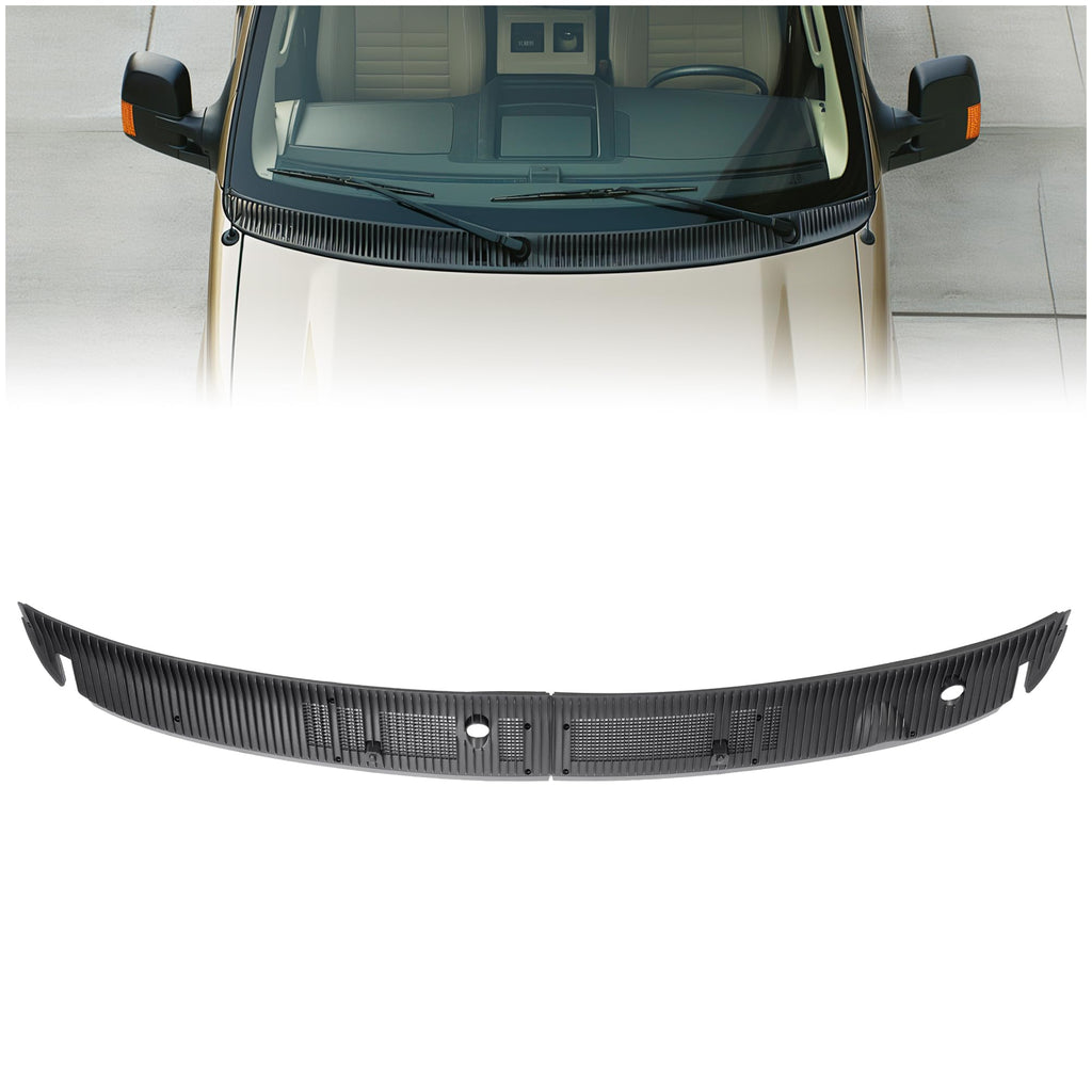 KUAFU Windshield Wiper Cowl Panel Grille Screen Compatible with 92-24 E-150