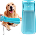 Portable Dog Small Animals Water Bottle for Walking 19 OZ or 12 OZ Pet Water Bottles for Puppy Medium Large Dogs