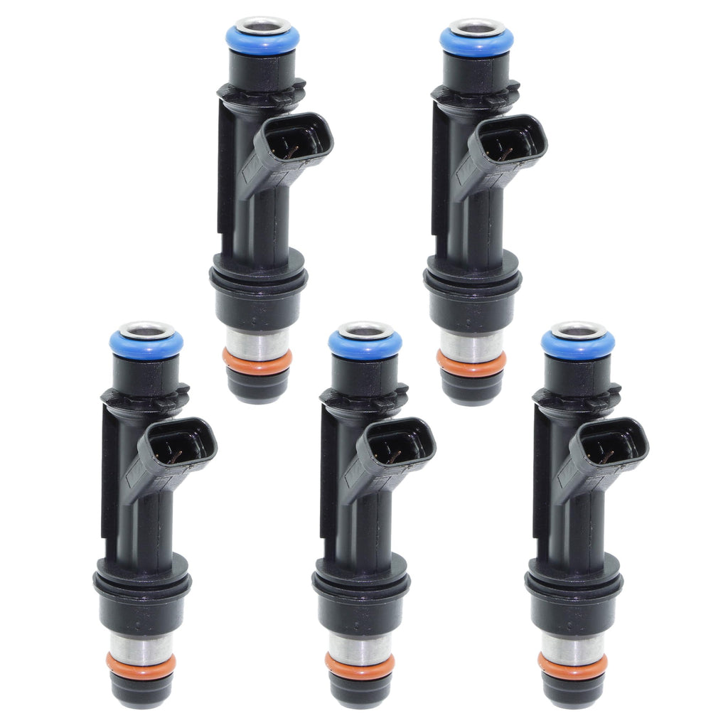 Fuel Injector Replace 12589465 Black 5PCS