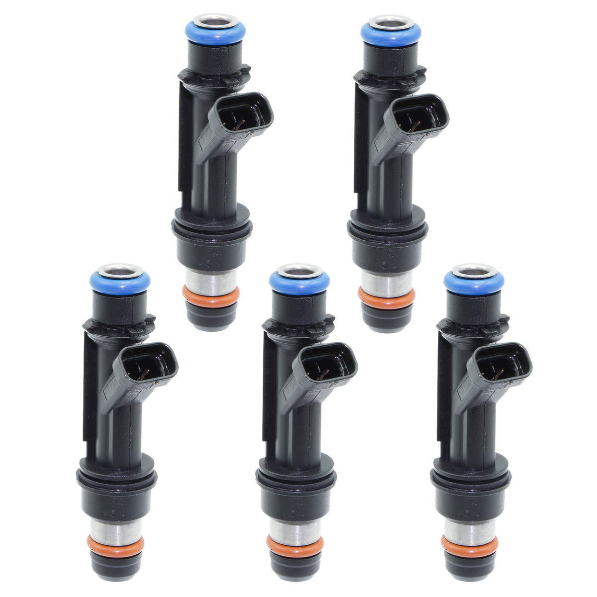 Fuel Injector Replace 12589465 Black 5PCS