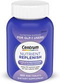 Nutrient Replenish GLP-1 Nutrition Support Multivitamin for Whole Body Health and Appearance - 180 Tablets, 6 Month