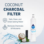 Replacement for Whirlpool ED5GHEXNB00 Refrigerator Water Filter
