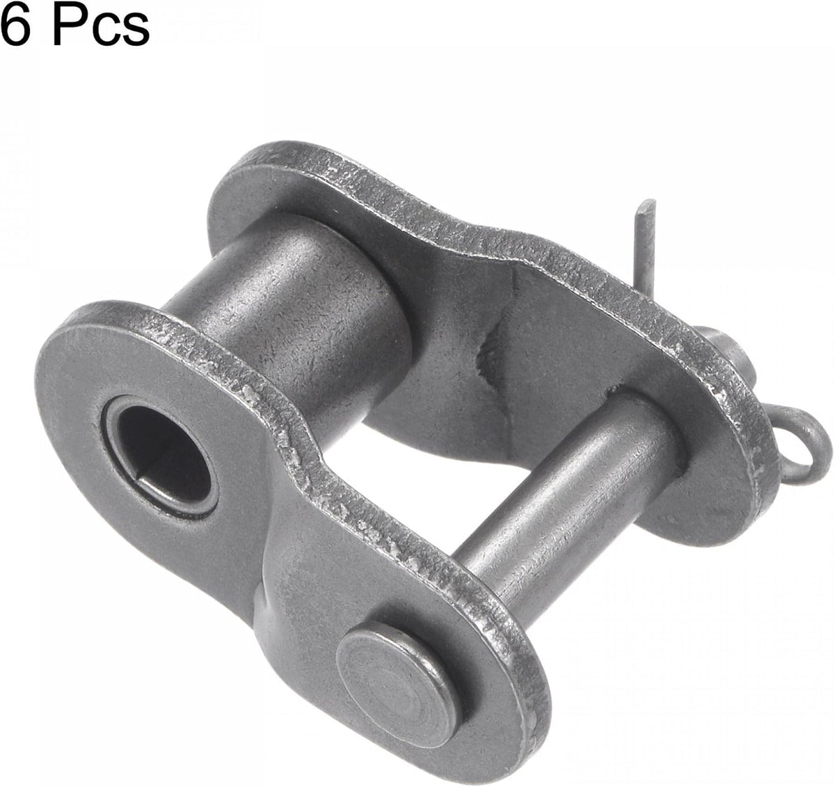 uxcell 6Pcs #60 Chain Offset Half Link Roller, 3/4" Pitch Carbon Steel