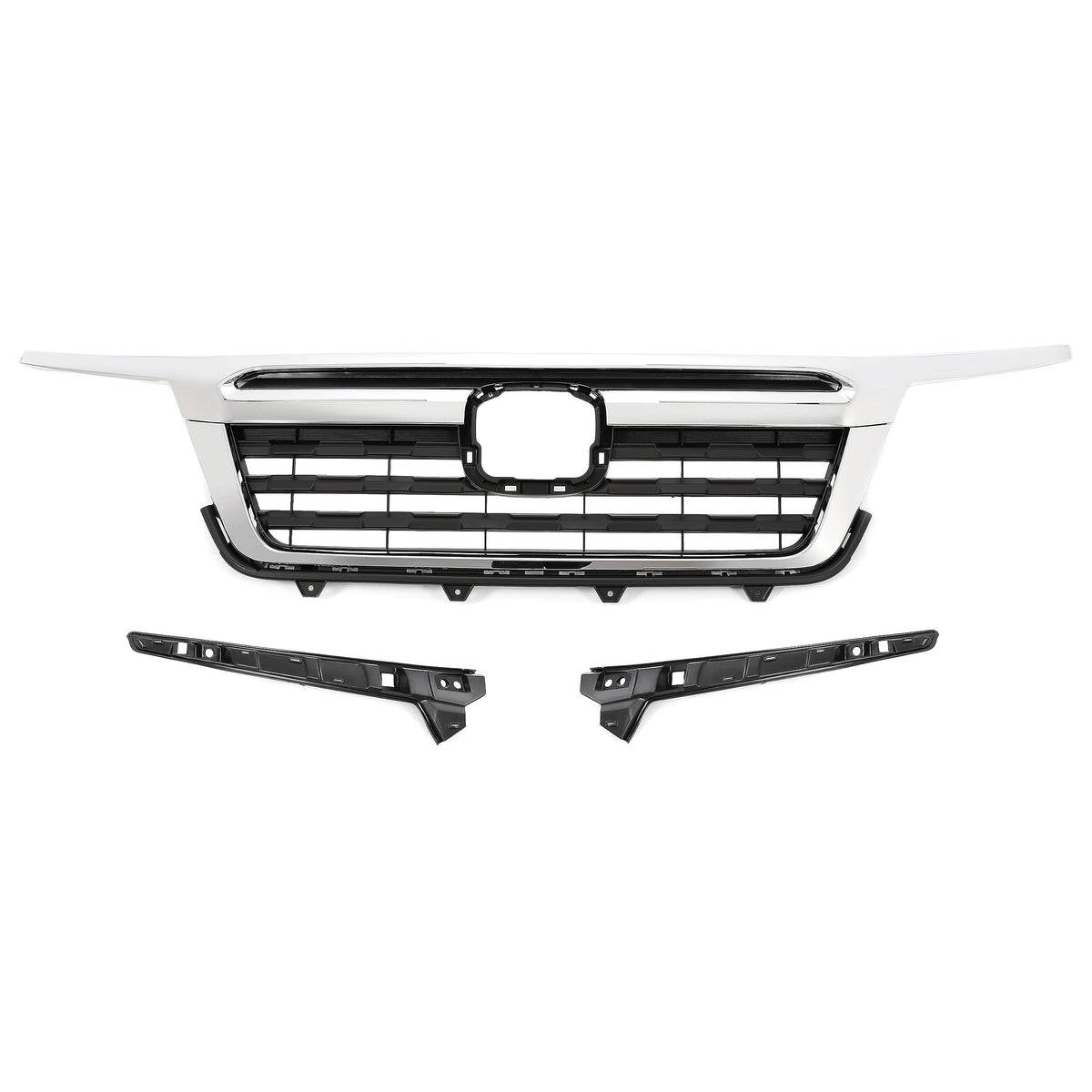 KUAFU Bumper Grille Grill Compatible with 2017-2020 Ridgeline