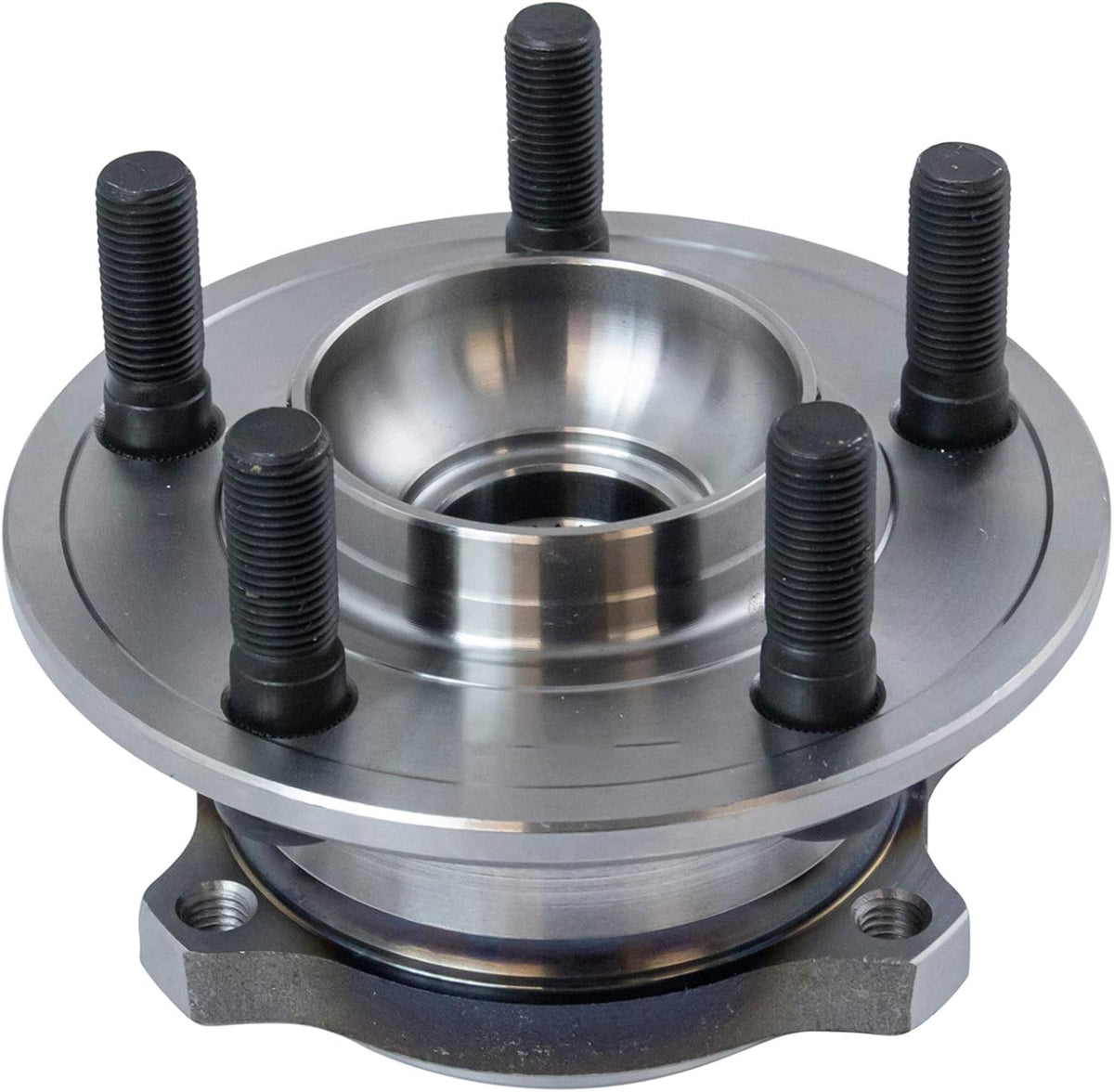 TRQ Rear Driver and Passenger Side Wheel Bearing and Hub Assembly Set 2