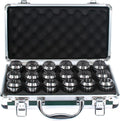ER32 Spring Collet Set, 18Pcs in Aluminum Box, 3/32-3/4" Size, CNC