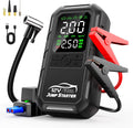 10-in-1 Car Battery Jump Starter with Air Compressor 8000A 160PSI Portable Car Jumper Starter (All Gas 12L Diesel)