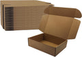 11 x8 x3 inches Corrugated Shipping Boxes, Brown Cardboard Mailers, 28 Pack