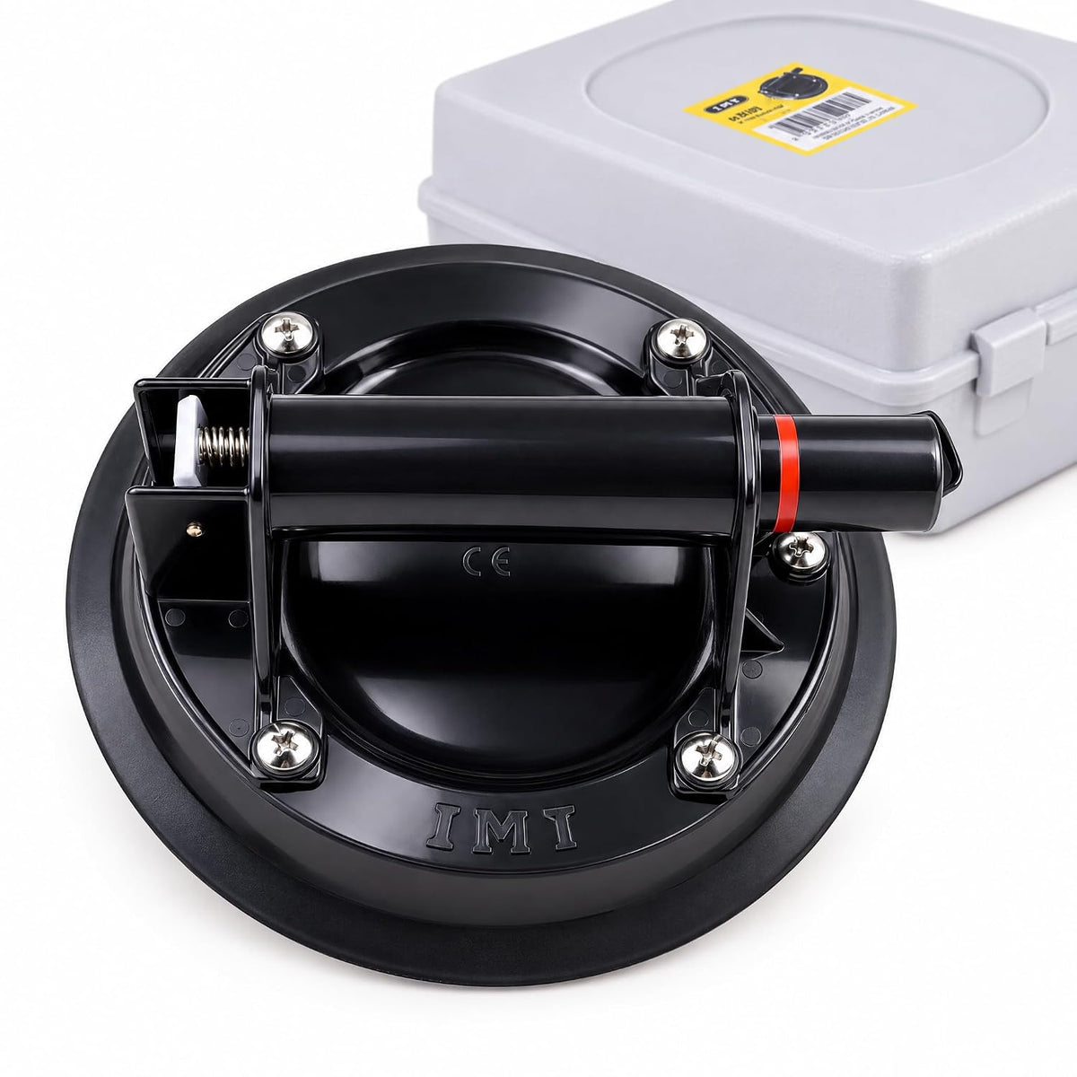 IMT 8" Glass Suction Cups for Granite & Glass Lifting, Vacuum Suction Glass Lifter with Handle, 240lbs Load Capacity W/Free Case