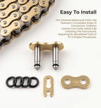4 Pcs Chain Master Link, 520 Chain Master Link, 4 Free Lubricant