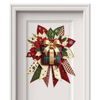 Christmas Quilted Door Hanger DIY Sewing Kit Handmade Patchwork Decor