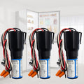 RCO410 3 in 1 Compressor Hard Start Capacitor Kit For Refrigerators & Freezers 1/4-1/3 H.P. 115VAC （3pcs）