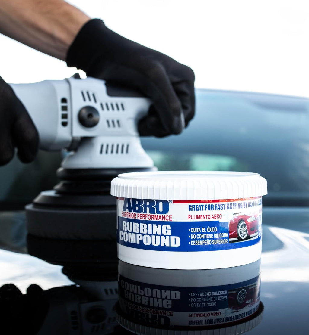 Rubbing Compound 10 oz, Fast-Cut Buffer for Oxidized Paint | Removes swirl marks and oxidation from paint; restores