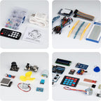 ELEGOO UNO R3 Project Most Complete Starter Kit, Compatible with Arduino | PDF Tutorial, 30+ Guided Projects