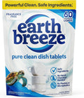 Dishwasher Detergent Tablets, Free & Clear, 60 Count