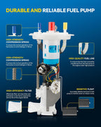 PHILTOP Electric Fuel Pump Assembly FG0879, P76657M, SP2131M