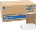 Pacific Blue Basic by Georgia-Pacific PRO Multifold Paper Towels, White, 250 Towels Per Pack, 16 Packs Per Case, 20204