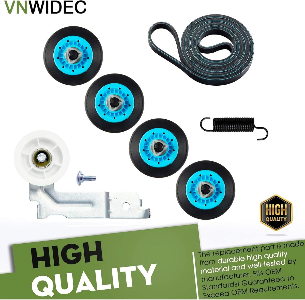 Dryer Repair Kit for Samsung DV448AGW DV455EVGSGR DV455EVGSWR