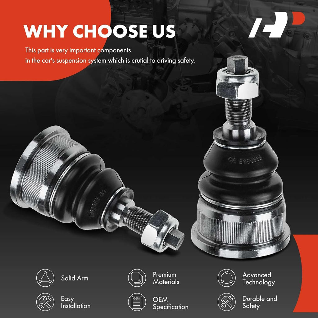 A-Premium Front Lower Ball Joint - Forge Steel, Compatible with Jeep